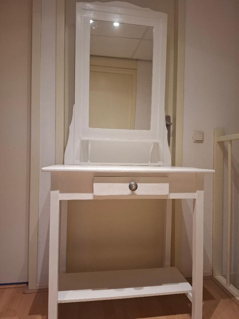 Brocante kaptafel, Ophalen, Gebruikt, 50 tot 100 cm, Minder dan 100 cm