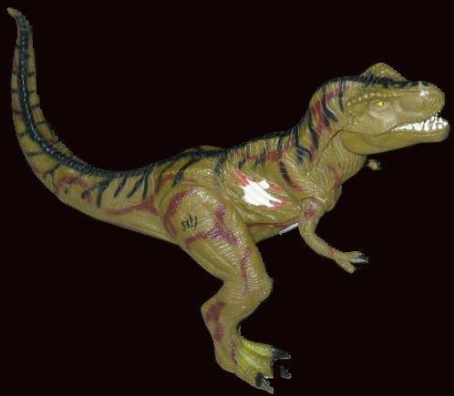 Jurassic park 3 t-rex electronic dino plm 30 cm groot met ge, Verzamelen, Poppetjes en Figuurtjes, Zo goed als nieuw, Ophalen