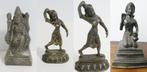Aziatische bronzen beeldjes 4x [1538], Antiek en Kunst, Ophalen