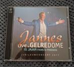 Jannes LIVE IN GELDEDOME cd + dvd 15 jaar fans & friends, Ophalen of Verzenden, Zo goed als nieuw, Levenslied of Smartlap, Boxset