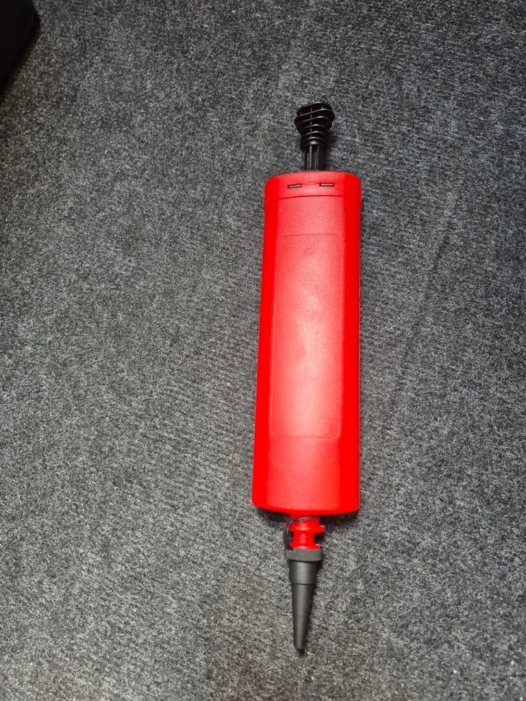 Rode ballonpomp, ballon pomp, Ophalen of Verzenden, Gebruikt