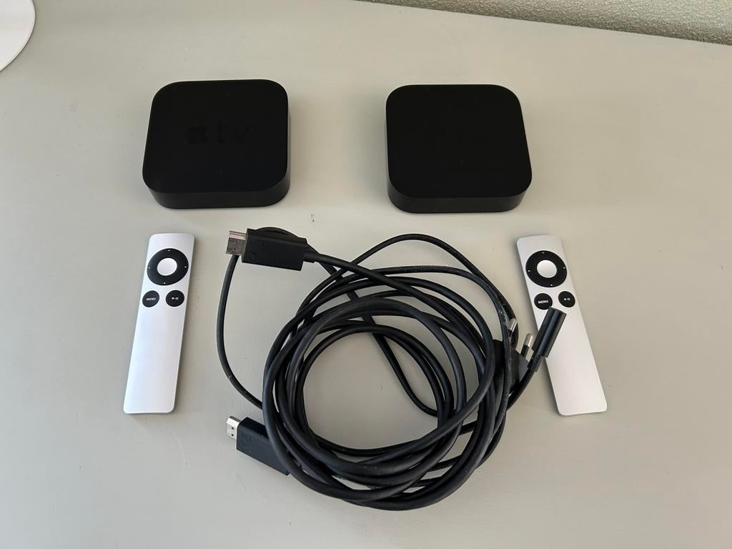 Apple tv 2x, Ophalen of Verzenden, Gebruikt, HDMI, Minder dan 500 GB