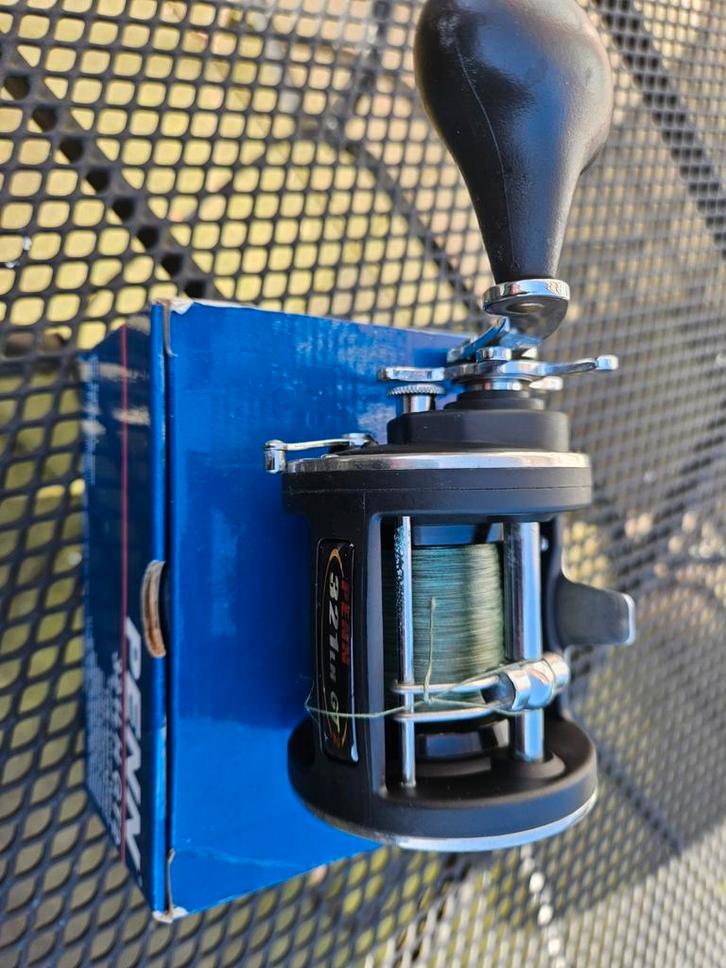 Penn 321 LH GT2, Watersport en Boten, Hengelsport | Zeevissen, Gebruikt, Molen, Ophalen of Verzenden