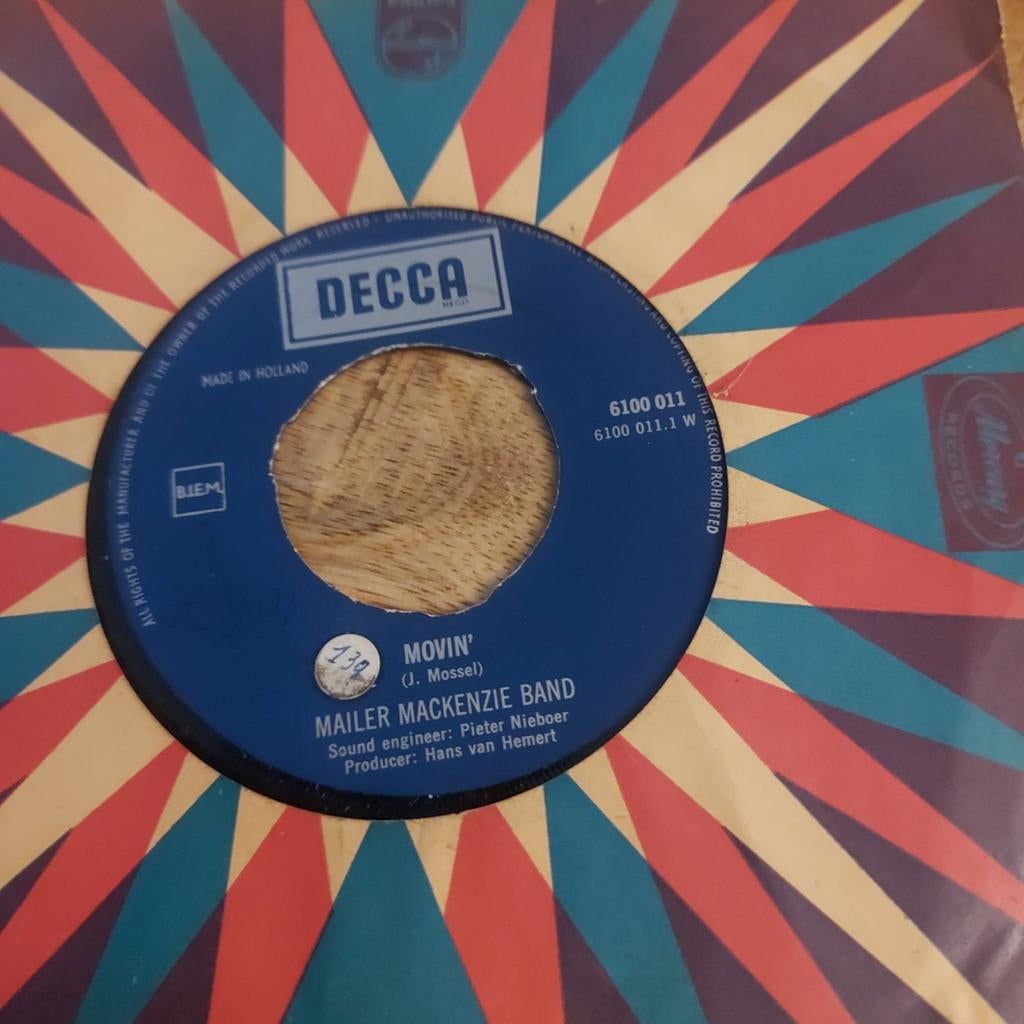 Mailor mackenzie band  / movin, Ophalen of Verzenden, Gebruikt, Pop