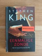 Stephen King boek: Eenmalige zonde, Ophalen of Verzenden, Zo goed als nieuw