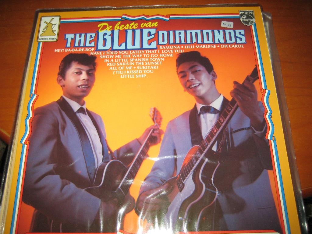 LP, De beste van The Blue Diamonds, Cd's en Dvd's, Vinyl | Pop, Ophalen of Verzenden, Zo goed als nieuw, 12 inch