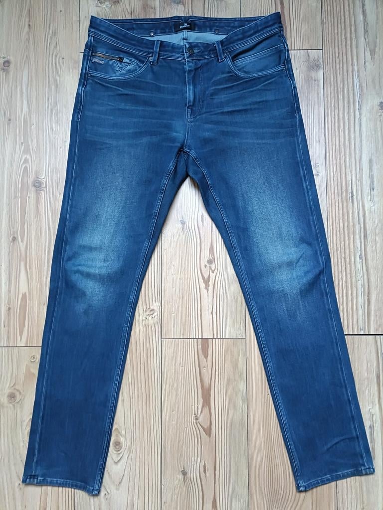 Vanguard stretch maat 34-32, Ophalen of Verzenden, Zo goed als nieuw, Blauw, W33 - W34 (confectie 48/50)