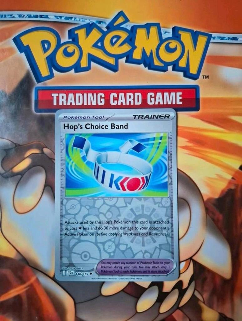 Hop's choice band 148/159 reverse holo Journey together nm-m, Ophalen of Verzenden, Zo goed als nieuw, Losse kaart, Foil