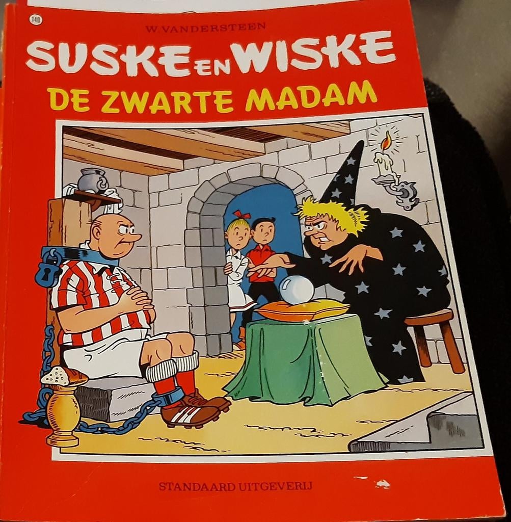 Suske en Wiske: De Zwarte Madam, Boeken, Stripboeken, Gelezen, Willy Vandersteen, Eén stripboek, Ophalen of Verzenden