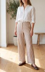 Amaya Amsterdam viscose beige broek  maat S, Kleding | Dames, Broeken en Pantalons, Beige, Ophalen of Verzenden, Zo goed als nieuw