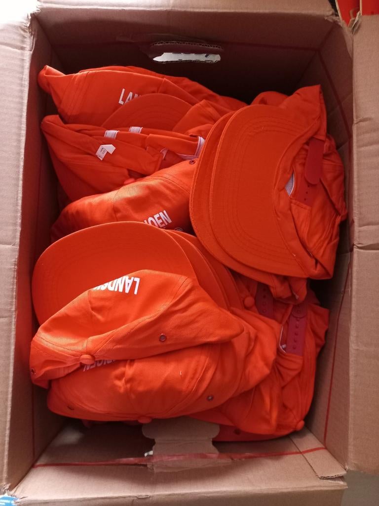 95 ORANJE PETTEN MET AJAX OPDRUK, Ophalen, Nieuw