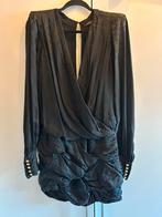 Balmain x H&M jurk in maat 38, Ophalen of Verzenden, Zo goed als nieuw, Maat 38/40 (M), Zwart
