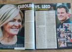 Caroline Tensen VS Leco van Zadelhoff visagist Artikel 2023, Ophalen of Verzenden, 1980 tot heden, Nederland, Knipsel(s)