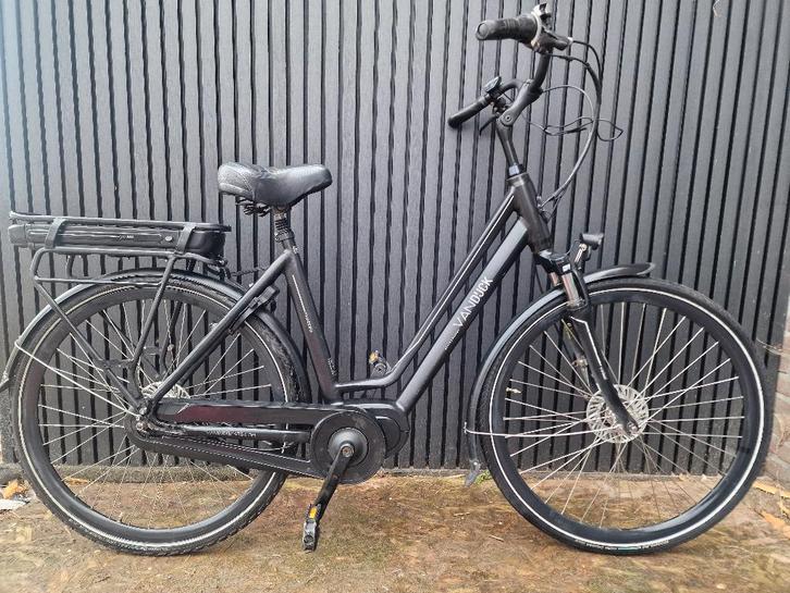 Van Dijck elektrische transportfiets met middenmotor, Fietsen en Brommers, Elektrische fietsen, Zo goed als nieuw, Overige merken