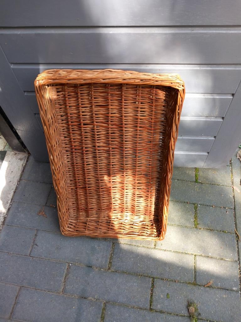 Grote rieten broodmand - 60x40x10 cm - Meerdere beschikbaar, Ophalen, Gebruikt, Mand, Riet