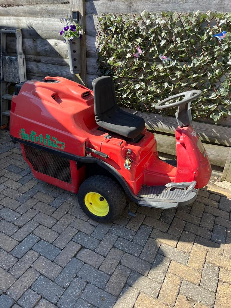 Ferrari bieffebi topgreen frontmaaier, Tuin en Terras, Zitmaaiers, Gebruikt, Ophalen