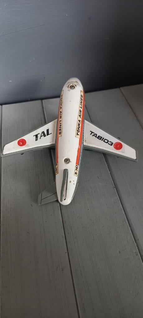 Tonka Airlines B-747 blikken vliegtuig tal boeing jet, Verzamelen, Ophalen of Verzenden, Gebruikt, Overige typen