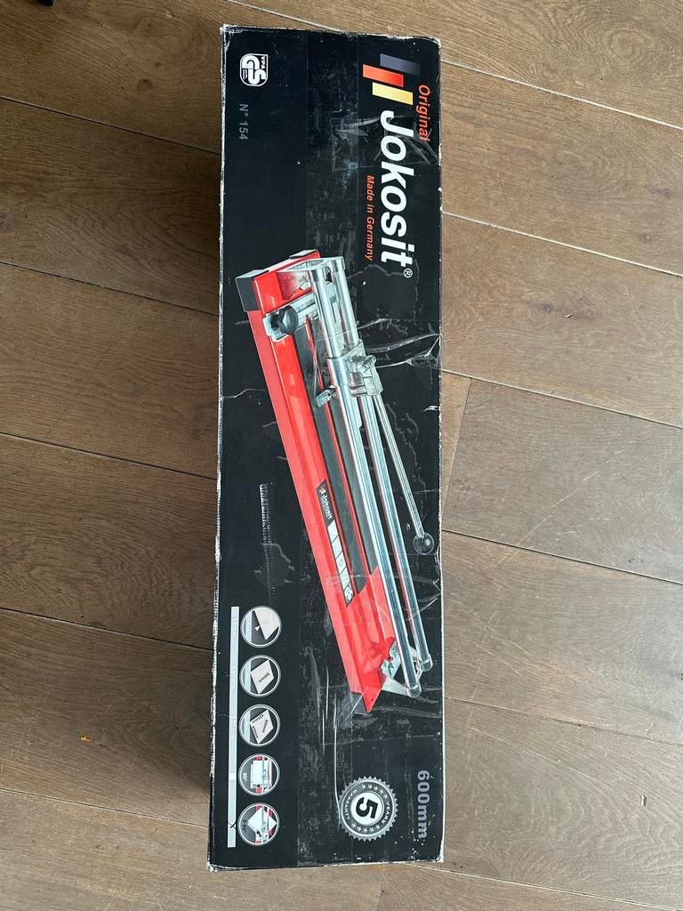 Jokosit tegelsnijder 600mm, Gebruikt, Overige typen, Overige materialen, 60 cm of meer