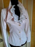 EvR /  Pauw pastel roze jasje met royale dubbele kraag 36, Kleding | Dames, Ophalen of Verzenden, Zo goed als nieuw, Maat 36 (S)