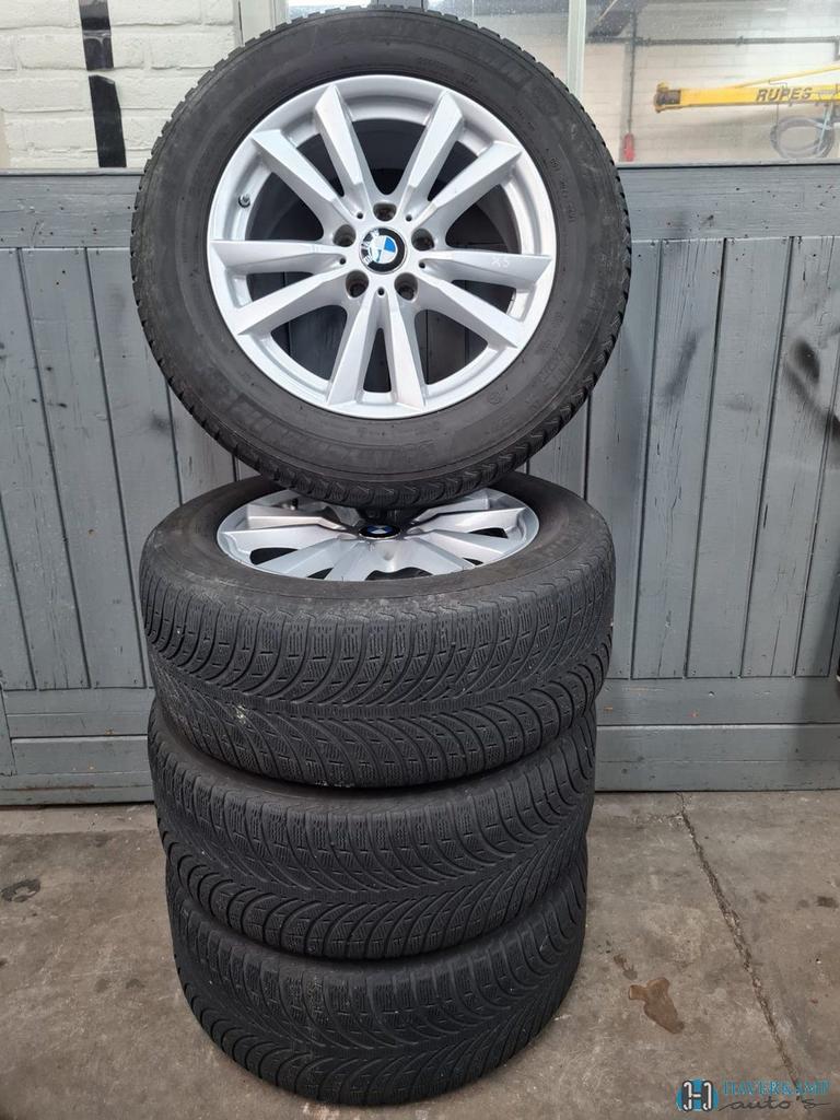 BMW X5 winterset 255 55 18 origineel, Auto-onderdelen, Banden en Velgen, Ophalen, 18 inch, Gebruikt, 255 mm