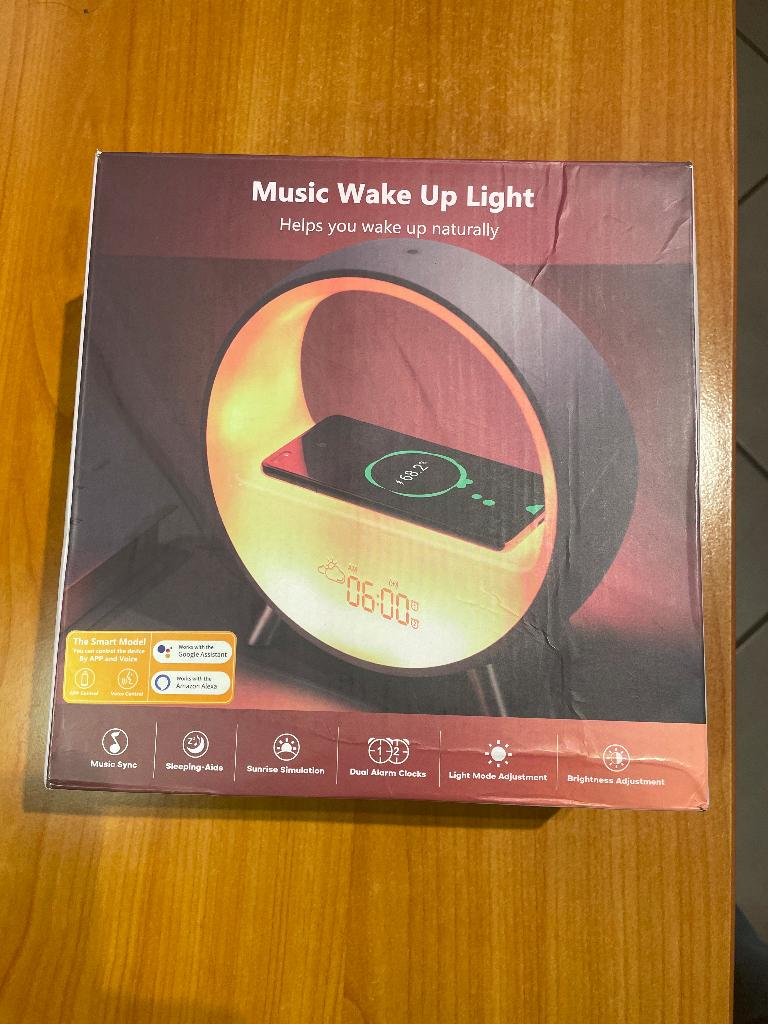 wake up light, Witgoed en Apparatuur, Wekkers, Ophalen, Zo goed als nieuw, Digitaal