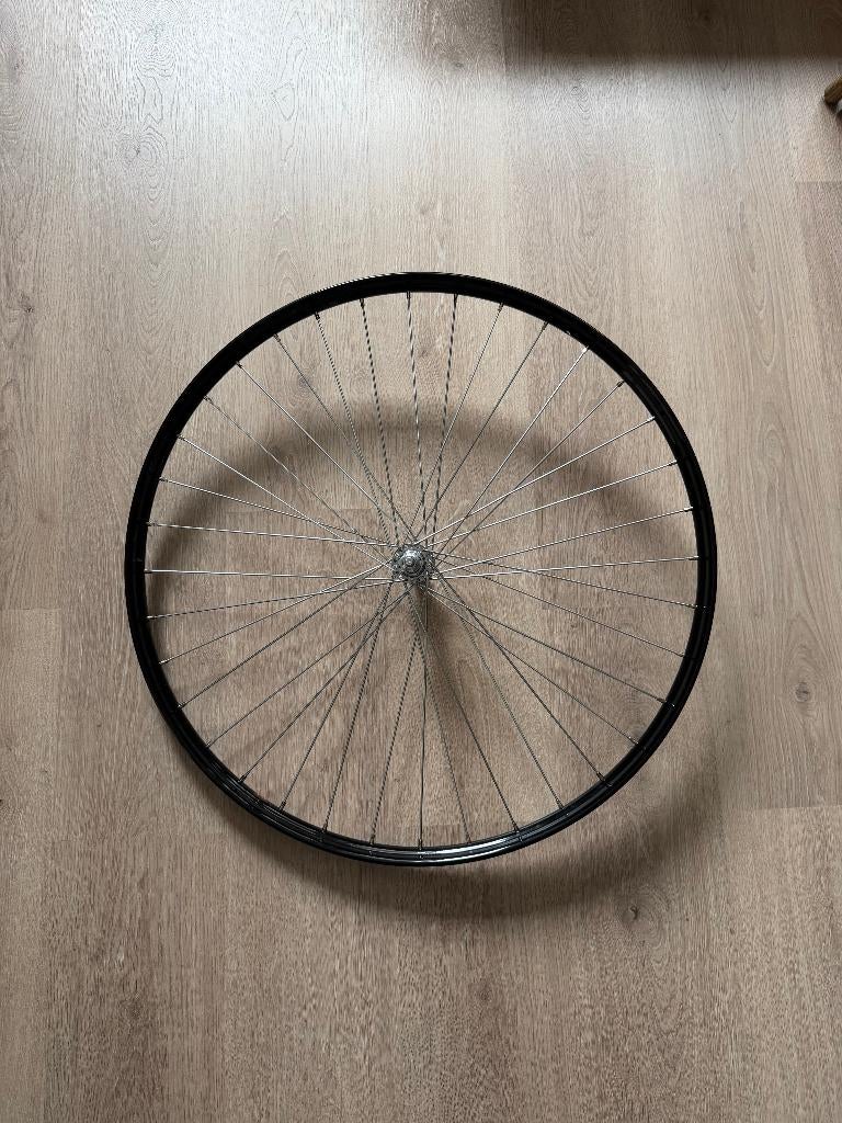 Voorwiel 28 x 1 1/2 (omafiets) Staal - Zwart, Ophalen, Nieuw, Wiel, Staal