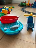 Duplo bootjes en helikopter set, Ophalen of Verzenden, Gebruikt, Complete set, Duplo