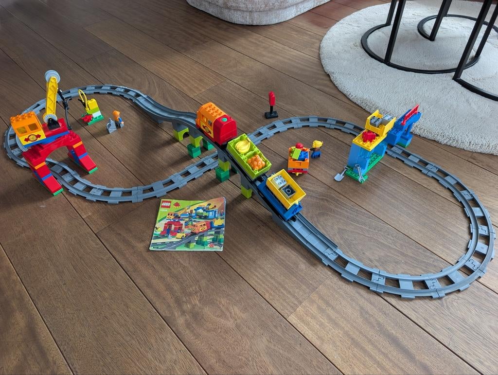 Lego Duplo 10508 complete treinset, Kinderen en Baby's, Speelgoed | Duplo en Lego, Ophalen of Verzenden, Gebruikt, Duplo