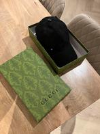 Gucci Pet Zwart met GG-patroon, Kleding | Dames, Hoeden en Petten, Ophalen of Verzenden, Nieuw, One size fits all, Pet