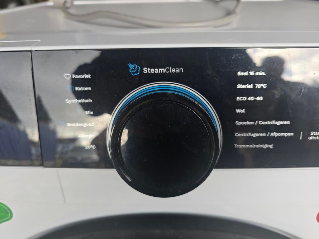 Inventum Wasmachine A-10% SteamClean 10 Jaar Motorgarantie, Witgoed en Apparatuur, Ophalen, 1200 tot 1600 toeren, 8 tot 10 kg