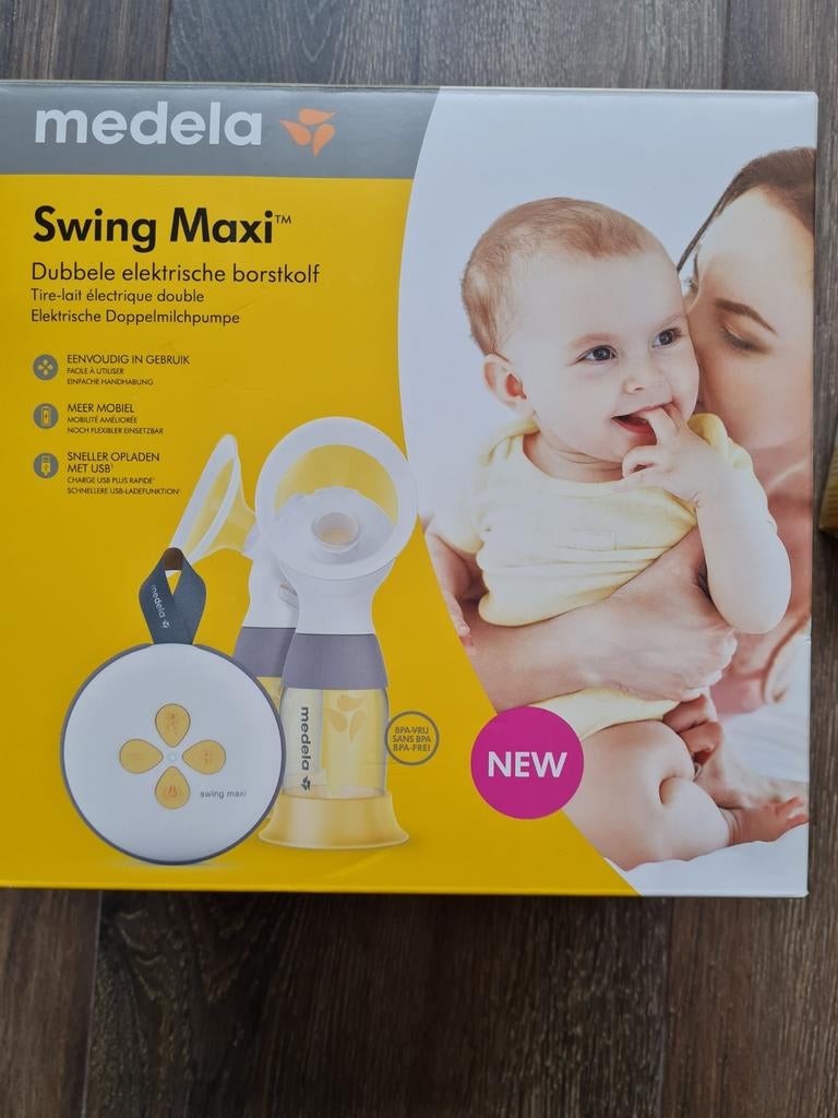 Medela Swing Maxi dubbele elektrische borstkolf, Ophalen, Nieuw, Borstkolf