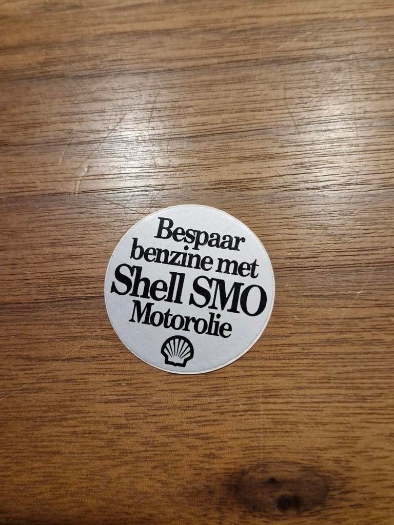 6955 Shell SMO Motorolie sticker, Ophalen of Verzenden