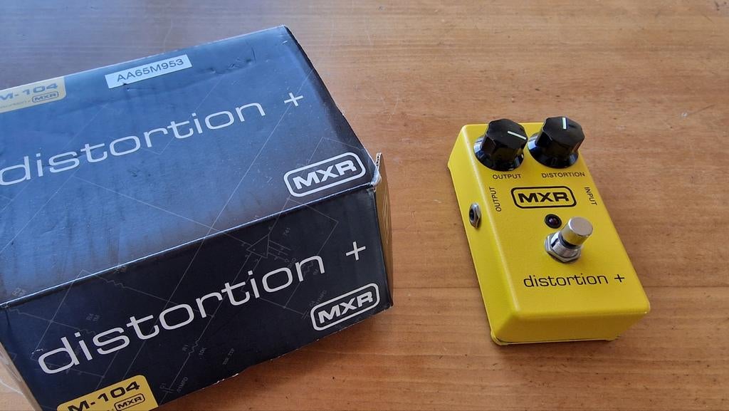 MXR Distortion + pedaal - Robuust en origineel, Muziek en Instrumenten, Effecten, Gebruikt, Ophalen of Verzenden