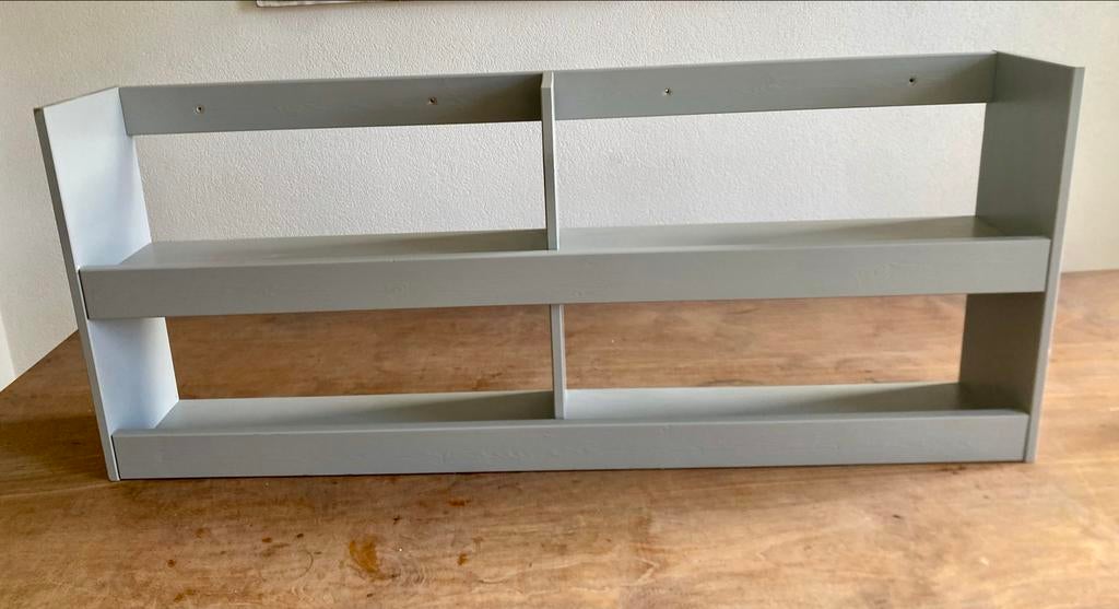 Grijze houten wandrek, Ophalen, Gebruikt