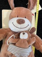 Knuffel hond met puppy, Ophalen of Verzenden, Zo goed als nieuw, Hond