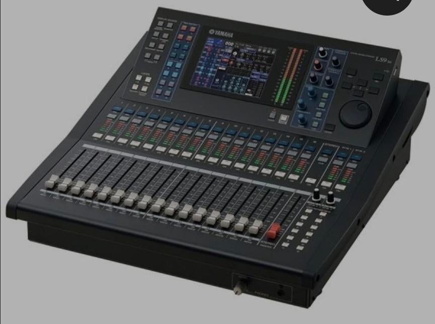 Yamaha LS9-16 Digitale Mengtafel, Muziek en Instrumenten, Mengpanelen, Gebruikt, 10 tot 20 kanalen, Microfooningang, Ophalen