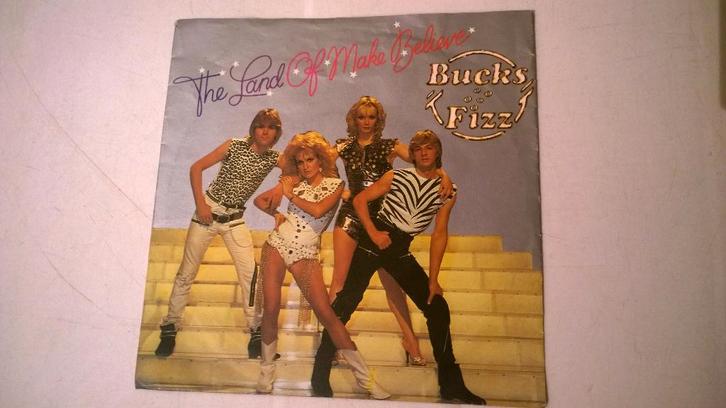 Bucks fizz - the land of make believe, Cd's en Dvd's, Vinyl Singles, Gebruikt, Single, Pop, 7 inch, Ophalen