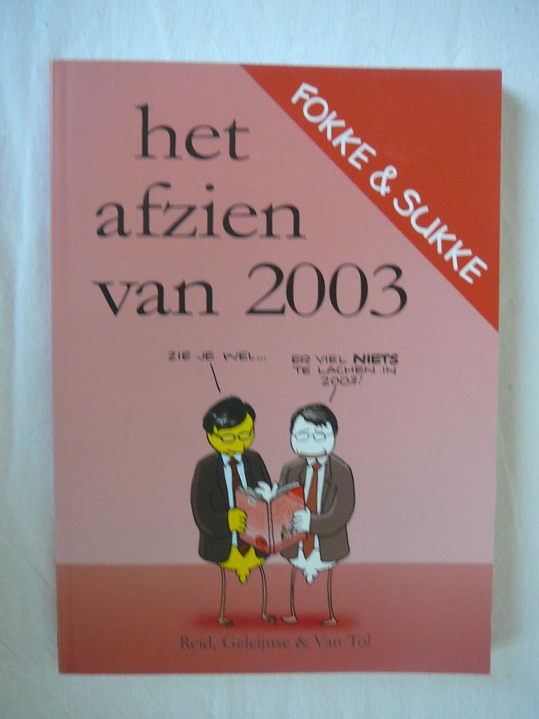fokke en sukke, het afzien van 2003, Boeken, Stripboeken, Eén stripboek, Ophalen of Verzenden