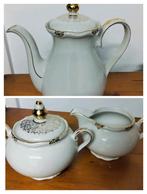 Vintage Bavaria porseleinen theeservies met gouden details, Antiek en Kunst, Ophalen of Verzenden