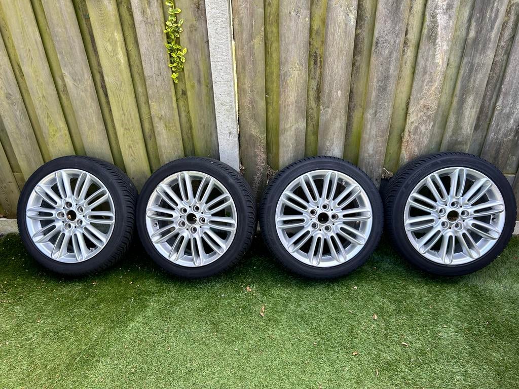 Mini F56 17 inch velgen met Hankook All Season banden, Ophalen, Gebruikt, 17 inch, 205 mm