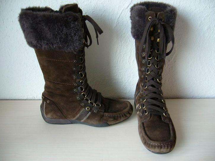 Esprit bruine laarzen mt 37 nieuwstaat, Kleding | Dames, Schoenen, Zo goed als nieuw, Hoge laarzen, Bruin, Ophalen of Verzenden