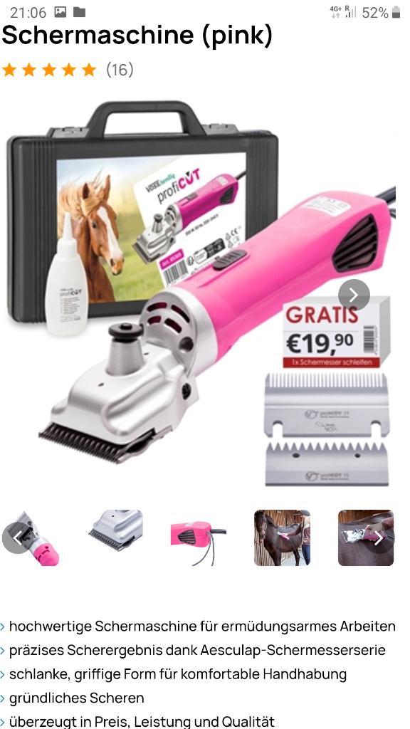 Scheermachine hond paard schaap enz., Dieren en Toebehoren, Overige Dieren-accessoires, Zo goed als nieuw, Ophalen