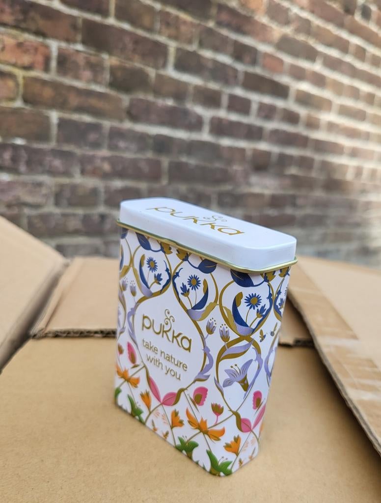 PUKKA Tea Travel Tin  -  NIEUW, Hobby en Vrije tijd, Theezakjes, Ophalen of Verzenden, Overige typen