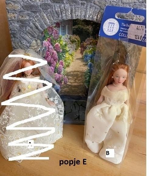 poppenhuis popje bruid, Verzamelen, Poppenhuizen en Toebehoren, Ophalen of Verzenden, Nieuw, Poppenhuis