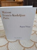 Aqua Vitae Maison Francis Kurkdjian, Ophalen of Verzenden, Nieuw