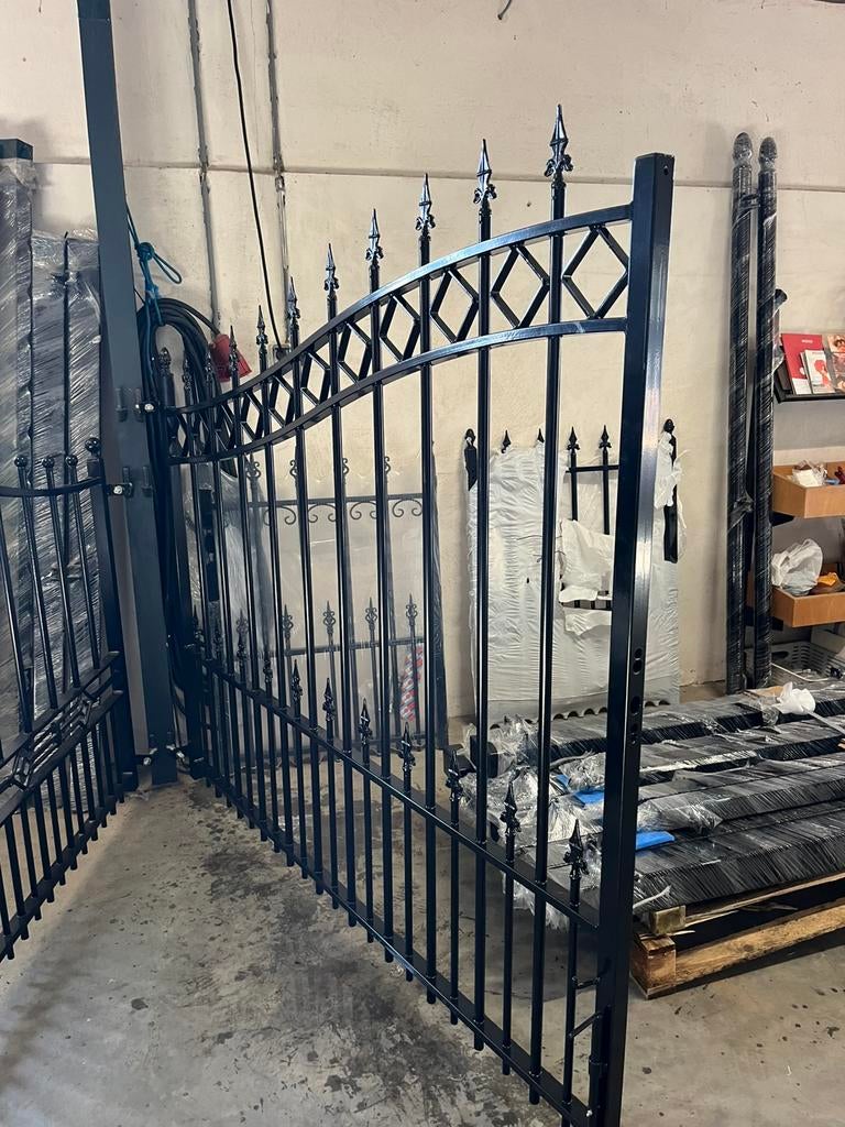 Komen binnen sierpoorten tuinpoort inrijpoort, Tuin en Terras, Tuinpoorten, Ophalen, 100 tot 150 cm, Nieuw, IJzer