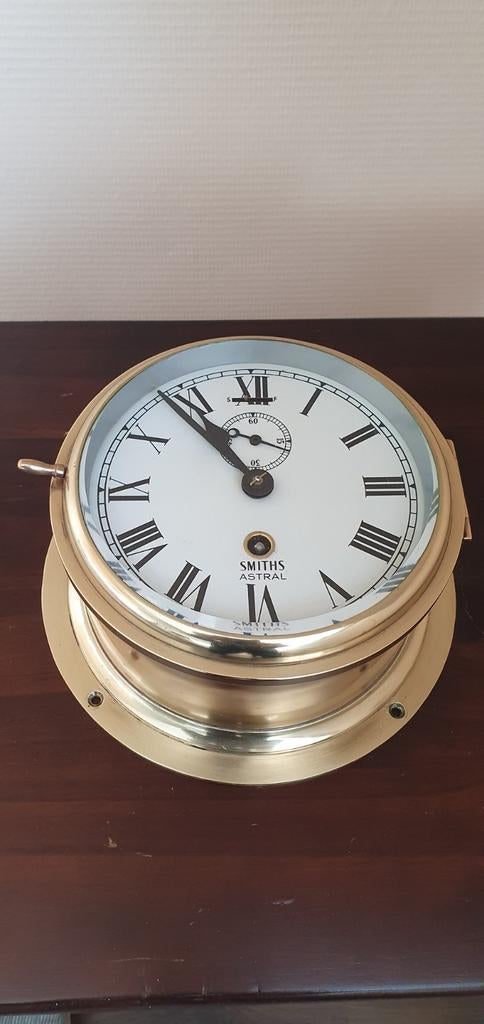 Smiths Astral Scheepsklok 1950 - Massief Messing, 18cm, Ophalen of Verzenden