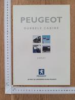Peugeot Expert Dubbele Cabine folder 1999, Ophalen of Verzenden, Gelezen, Peugeot