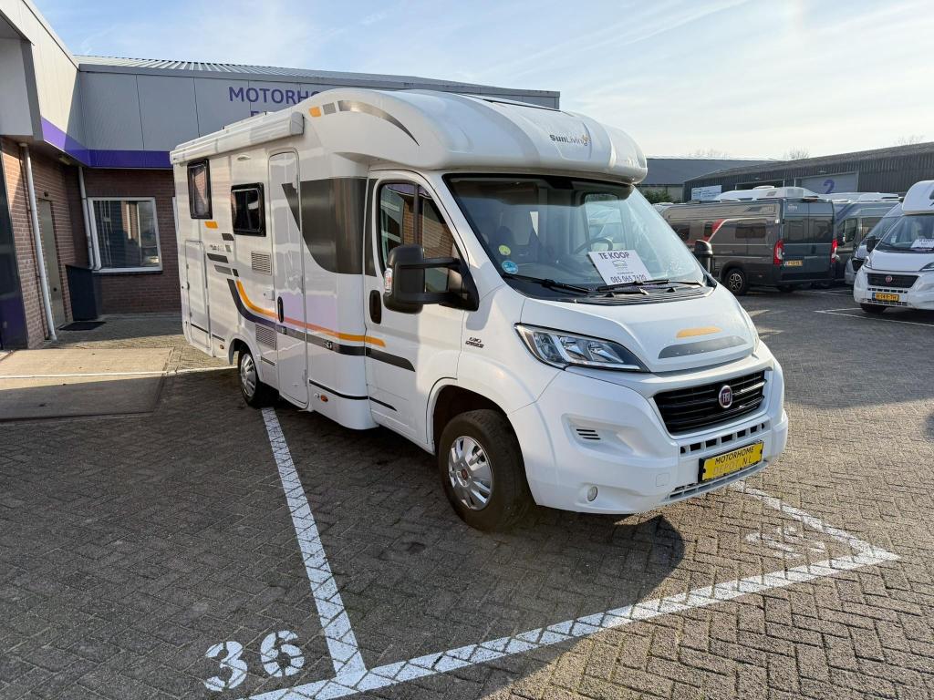 Sun Living Lido 42 SL, Caravans en Kamperen, Campers, Ringverwarming, Reservewiel, Koelkast, Sun Living