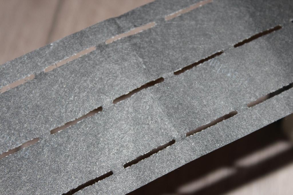 Vlieseline plak -en-vouw-om / Tailleband - zwart 7cm #2312, Hobby en Vrije tijd, Ophalen of Verzenden, Nieuw, Lint, Band of Elastiek